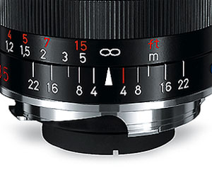 Built to last -- Zeiss' fast 50mm C-Sonnar.