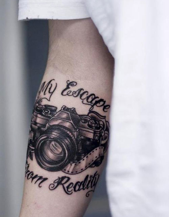 Camera Tattoo Ideas