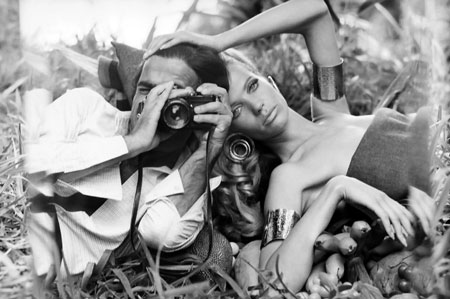A precursor to the selfie, photographer Franco Rubartelli’s self-portrait of himself with then-girlfriend Veruschka in 1968. Today's ubiquity of digital images gives pause for thought. What does constant recording do to us?