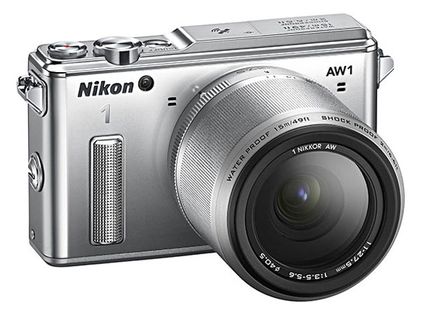 World's first waterproof and shockproof interchangeable lens camera, the Nikon 1 AW1.