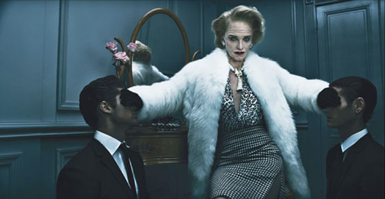 Amber Valetta -- One for the Ages | Steven Klein for W Magazine