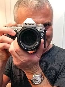 Feeling right at home with the Nikon Df in hand.