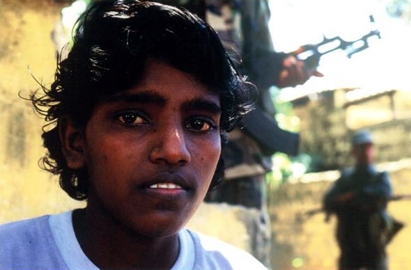 Jaffna, LTTE Child Soldier -- Contax G2 | Daniel Kestenholz