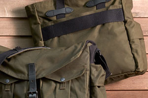 The first two camera bags of the Filson + Magnum collaboration with photographers Steve McCurry and David Allan Harvey.