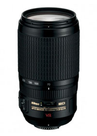 The Nikkor 70-300mm F4.5-5.6G VR's currently a steal...
