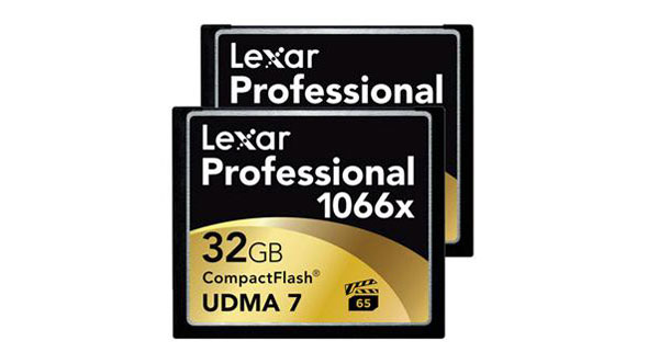 Click image to link to all Lexar professional memory 2-pack specials.