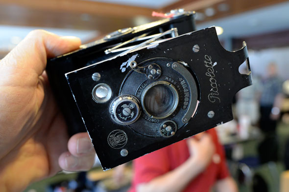 Piccolette camera, anyone? Takes the same nice pictures today as since 1919 when first introduced...
