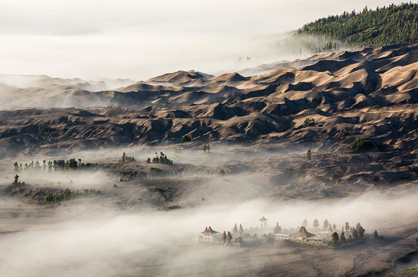 Mount Bromo and the monastery at the feet of the volcano | Stefan Forster