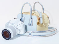 The limited edition Stella McCartney Canon camera bag