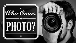 From the same creative folks comes another neat infographic: Who Owns a Photo? Find the complete infographic here.