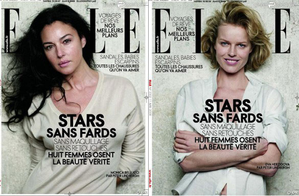 Fashion photography without Photoshop?! ELLE France, April 2009 | Photographed by Johan Lindeberg
