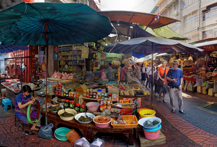 In a Bangkok Market II | Karel van Wolferen