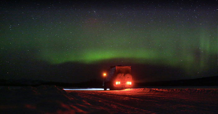 Arctic sky over Siberia | Amos Chapple / RFE/RL