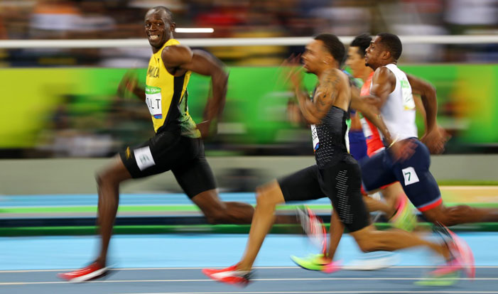 Usain Bolt @ Rio Olympics by Kai Pfaffenbach, Reuters