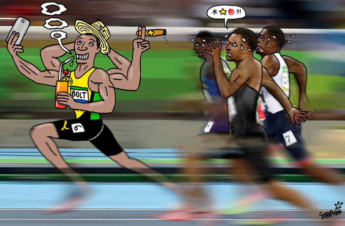 Usain Bolt by Peray Stéphane...
