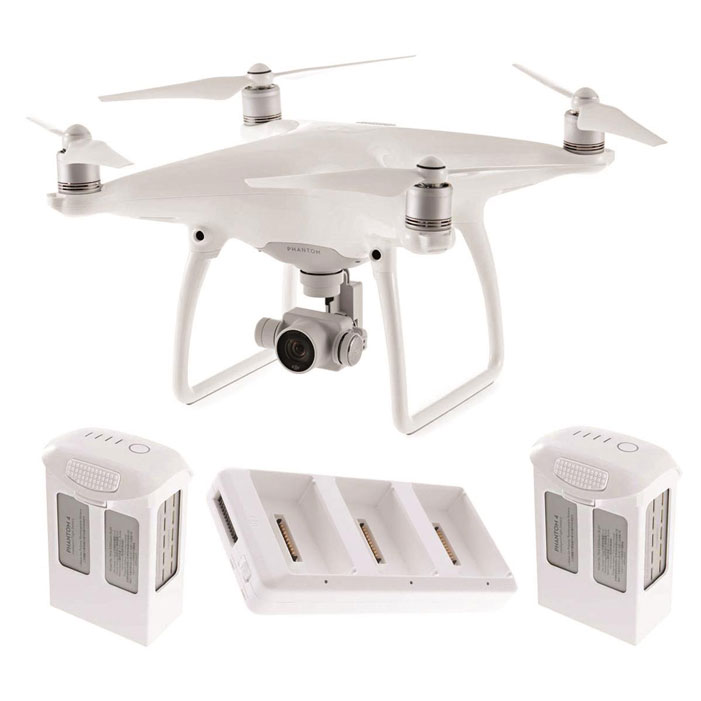 Cyber Monday DJI Phantom 4 Quadcopter bundle deal with all the extras, $999 only.